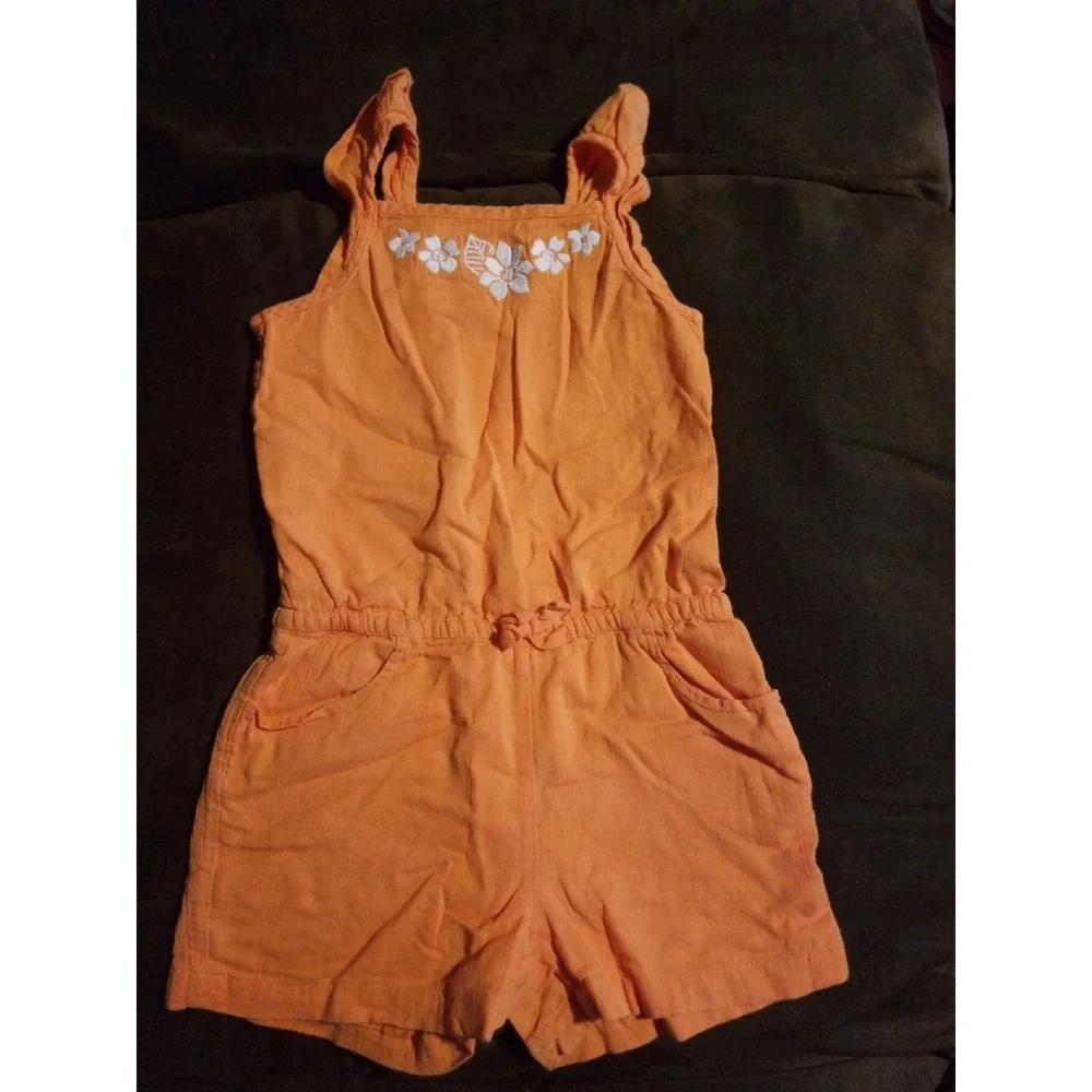 Gymboree tropical bloom floral‎ romper 4